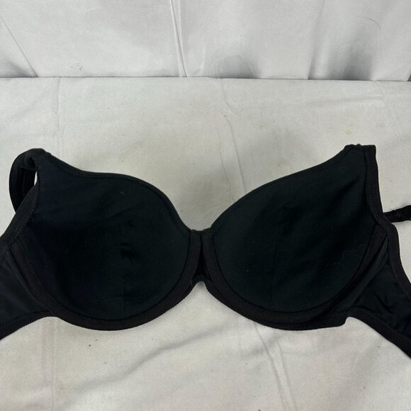 Just My Size Womens Black Underwire Bra 40D Nylon/Spandex - Picture 4 of 7